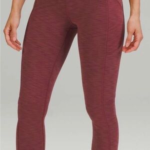 Lululemon *NWOT  Invigorate High-Rise Tight 24”-25” Mulled Wine